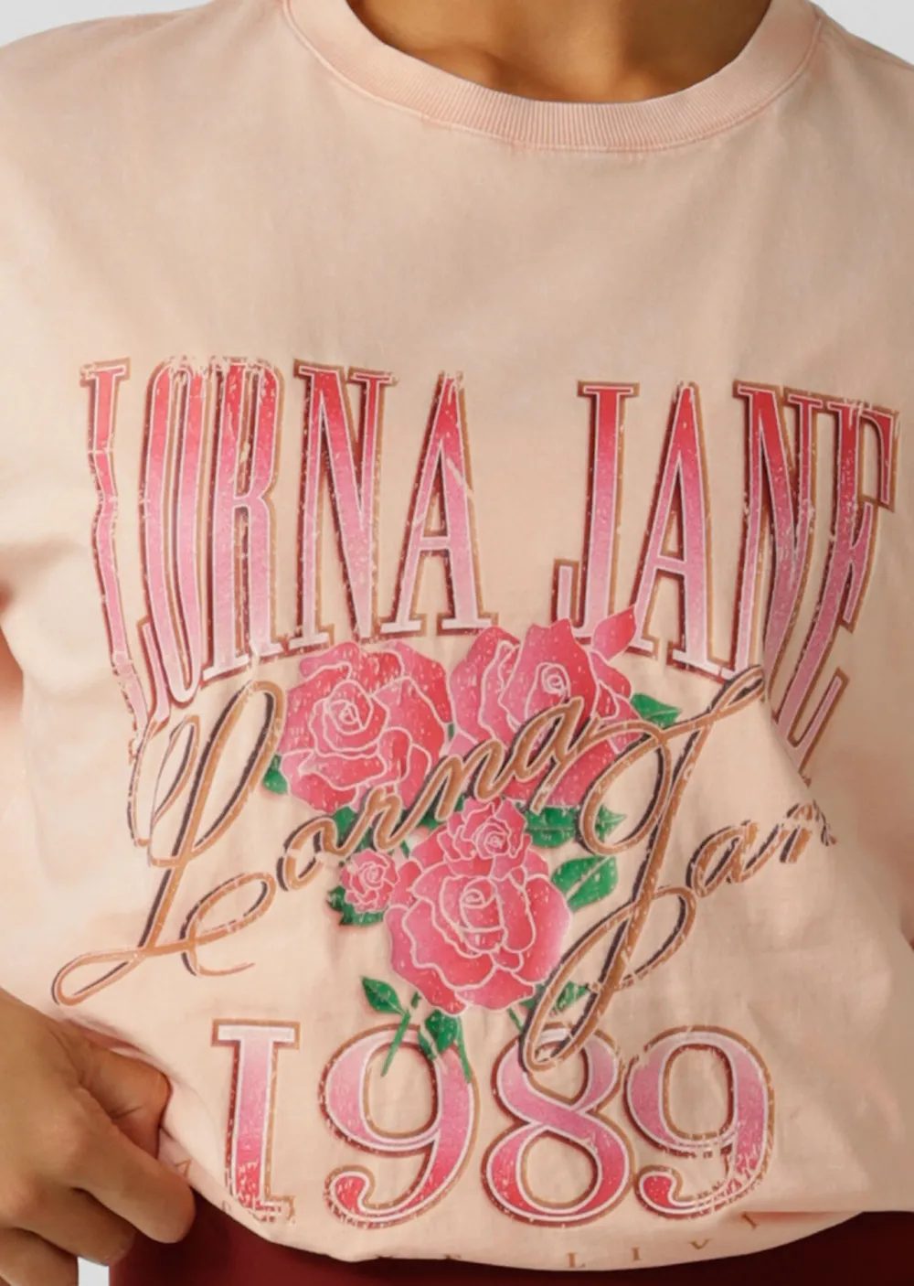 Vintage Rose Relaxed Tee