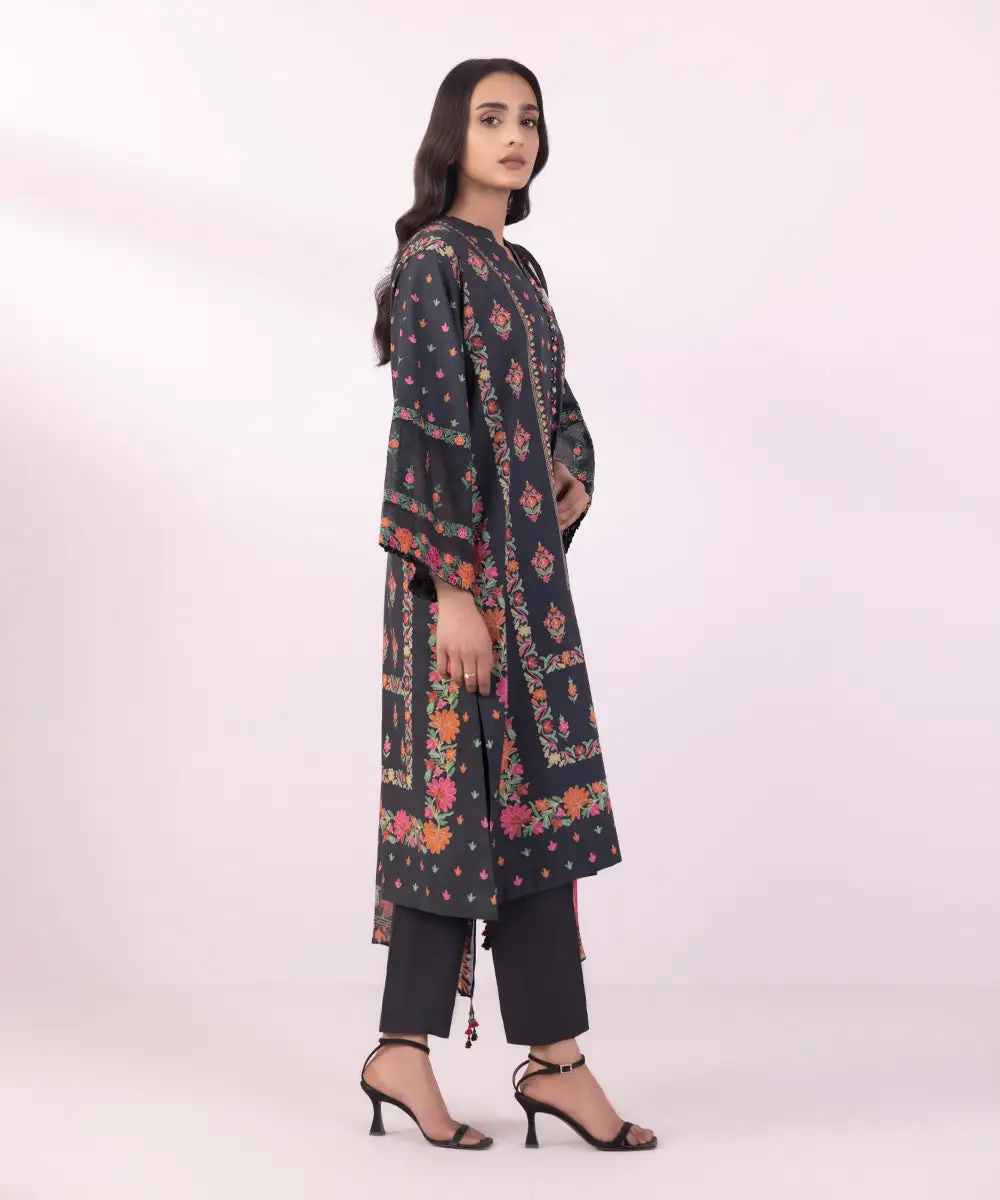 2 Piece - Embroidered Lawn Suit