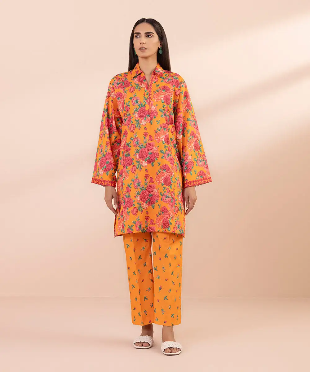 2 Piece - Printed Lawn Suit