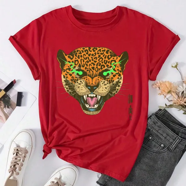 Laser cheetah Women's T-shirt