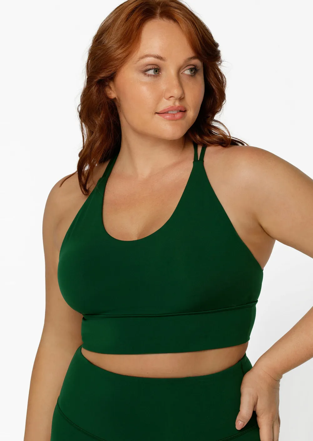 Lotus Longline Sports Bra