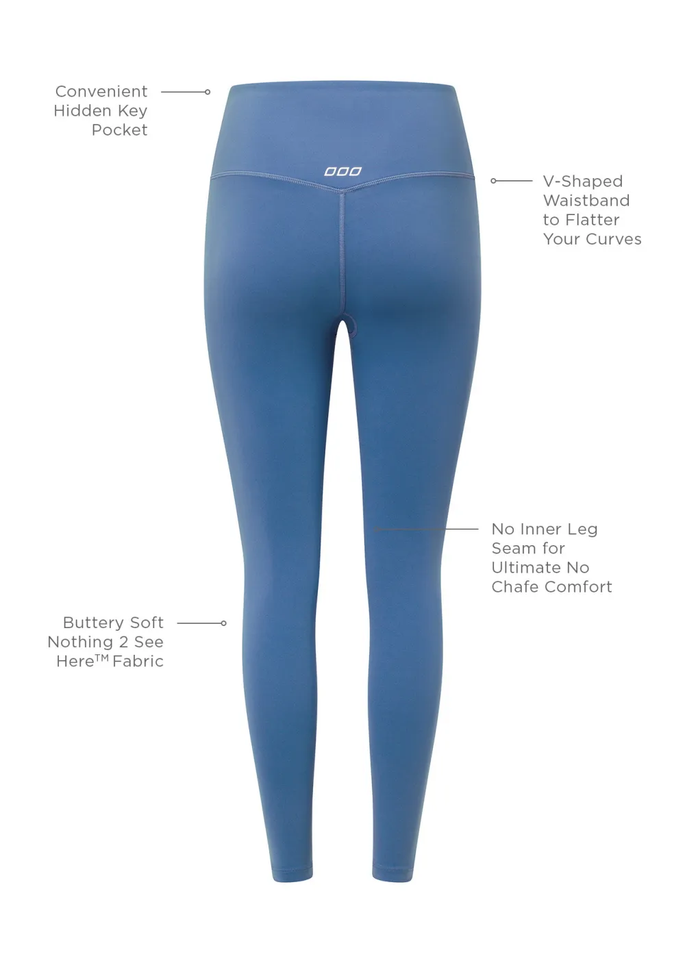 Lotus No Chafe Ankle Biter Leggings