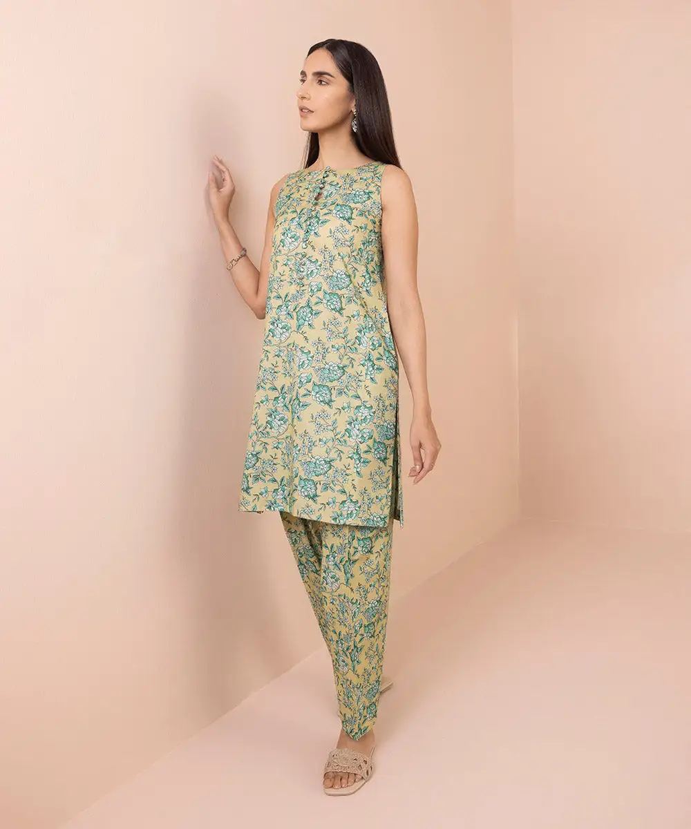 2 Piece - Printed Lawn Suit