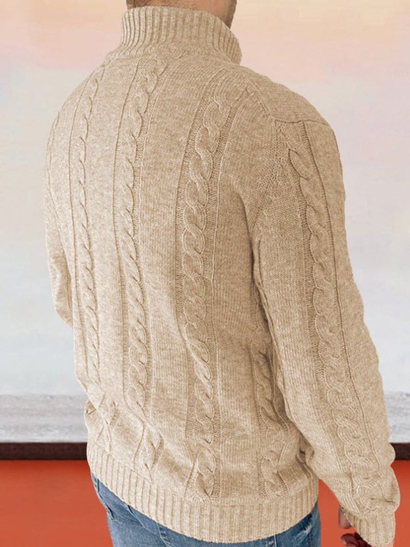 Soft Textured Sweater Coat