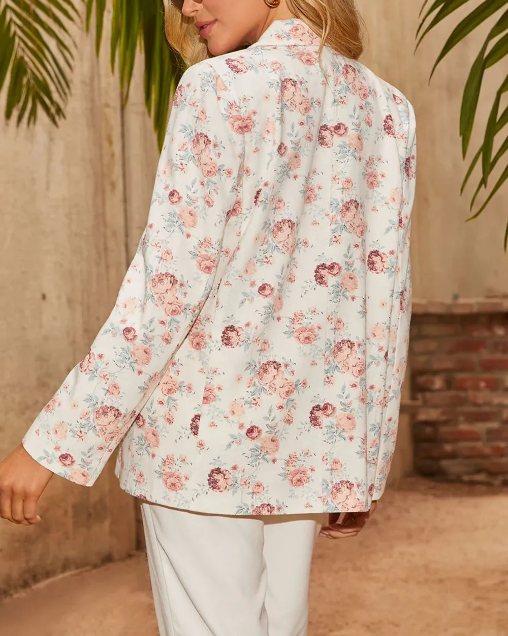 Lolita Floral Print Blazer