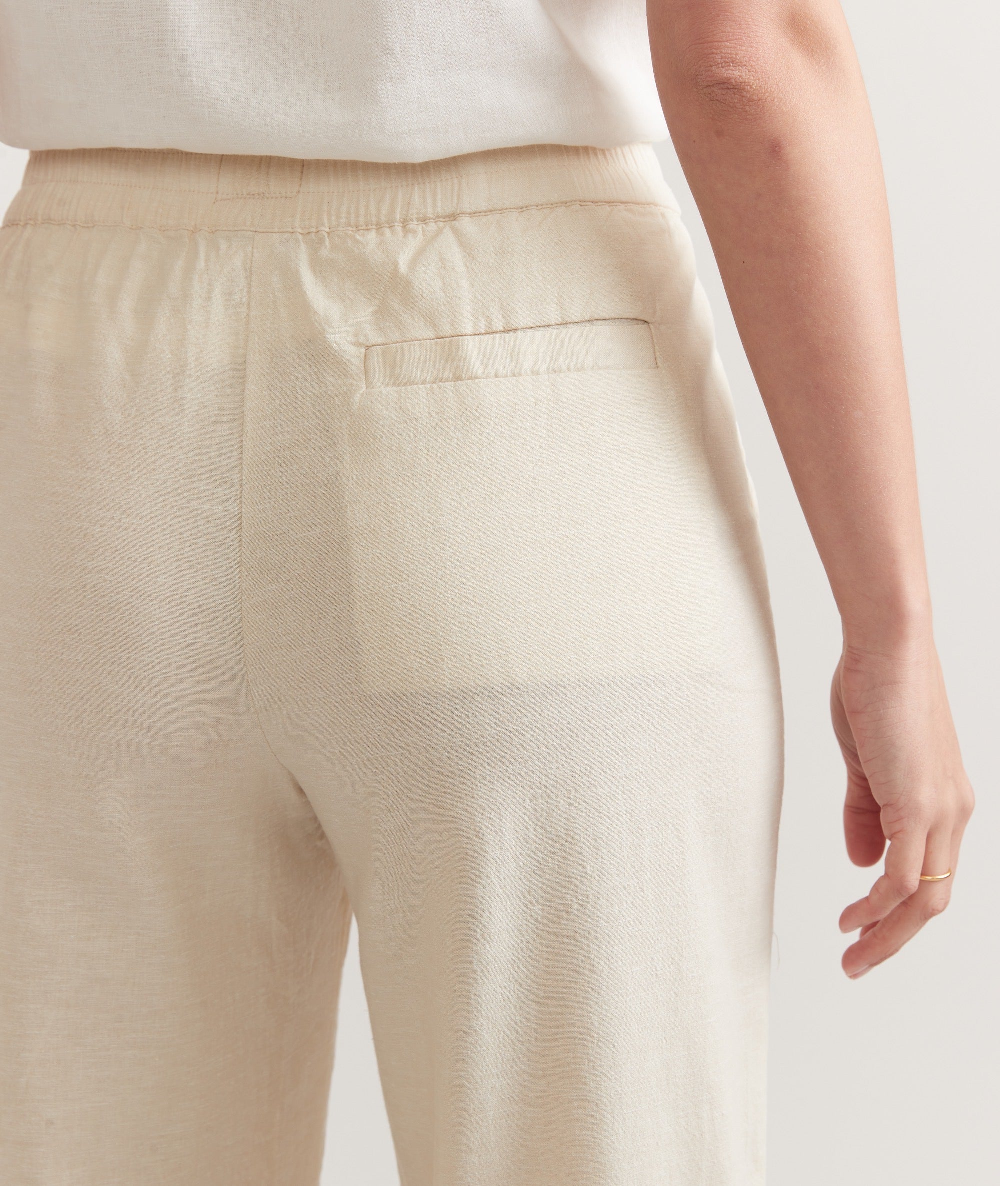 Casual Natural Trousers