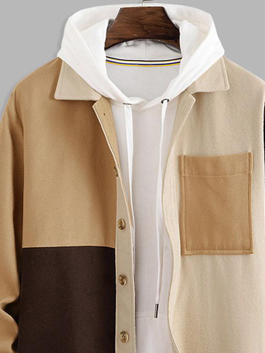 Men's Casual Oversized Coat Jacket