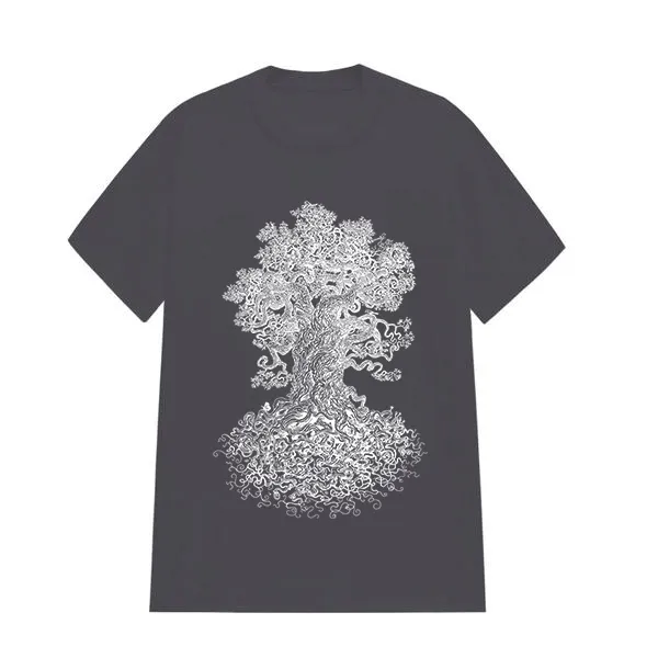 FOREST TREE PATTERN PRINTED TEE