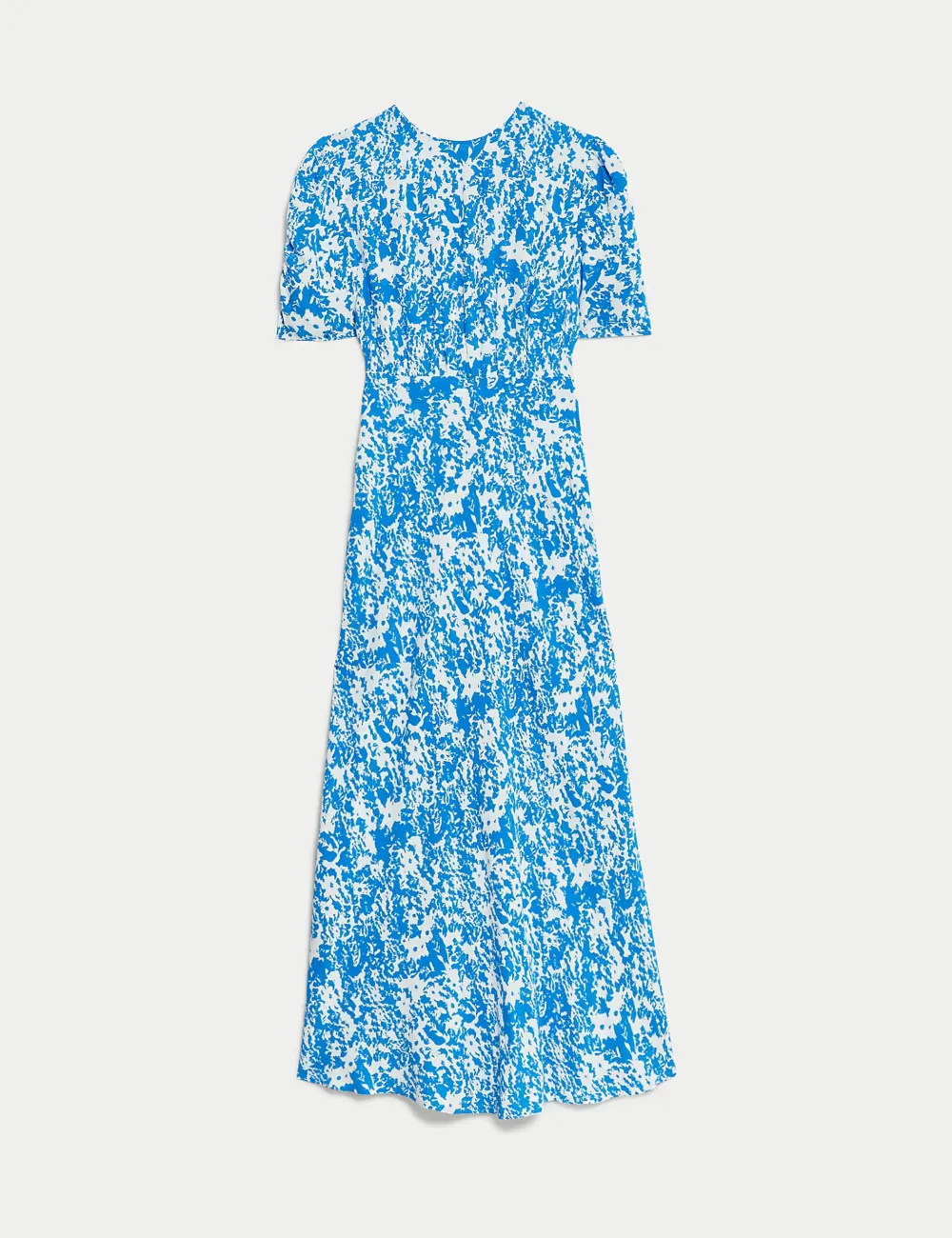 Printed Midaxi Tea Dress