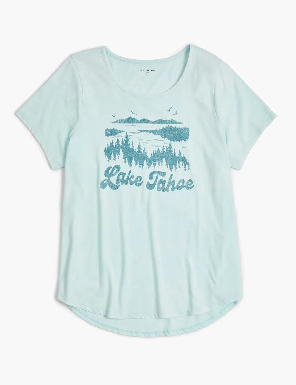 Classic High-Low Lake Tahoe Graphic Tee