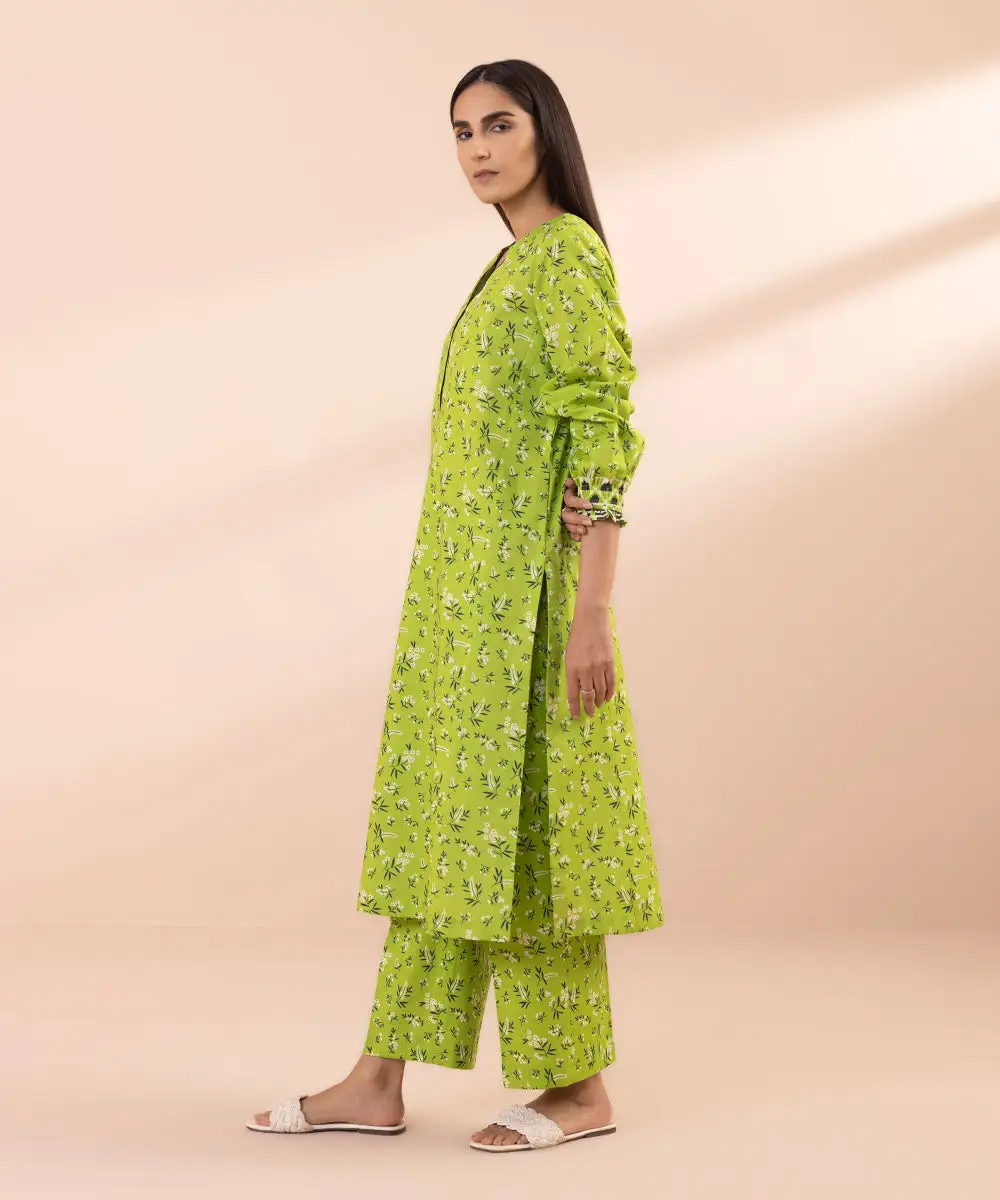 2 Piece - Printed Lawn Suit