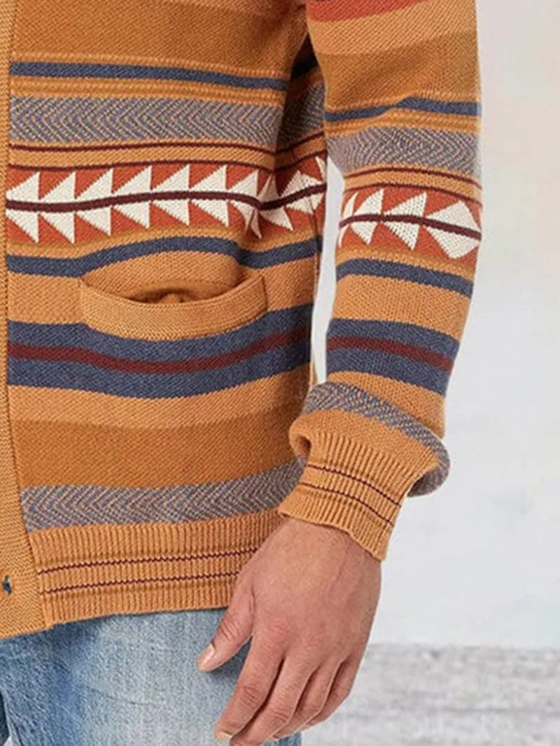 Colorful Stripe Cardigan