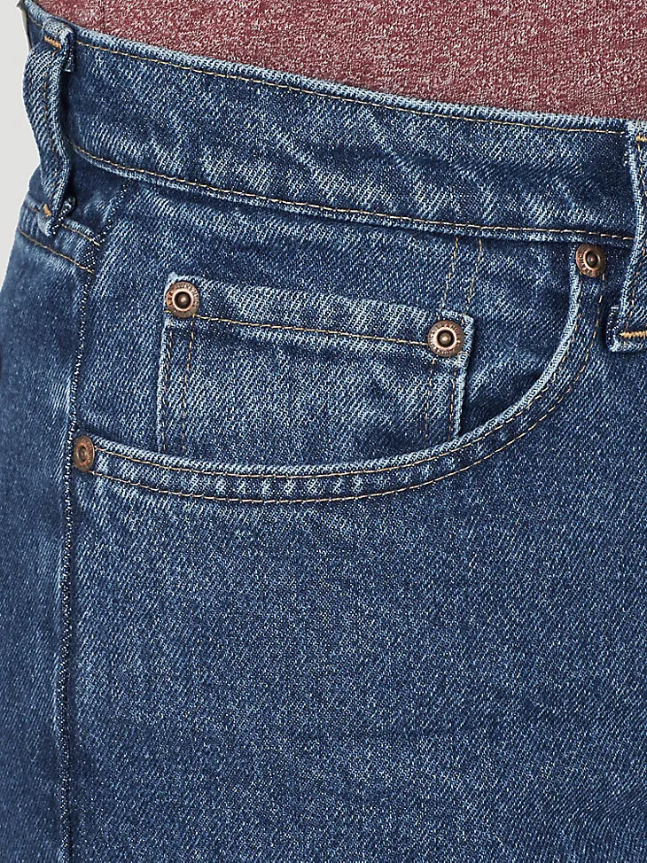 MEN'S WRANGLER AUTHENTICS® RELAXED FIT COTTON JEAN IN VINTAGE STONE