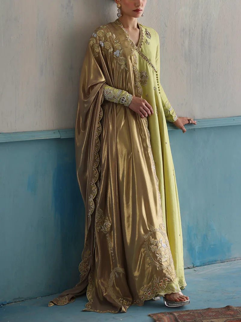 Elegant embroidered kaftan