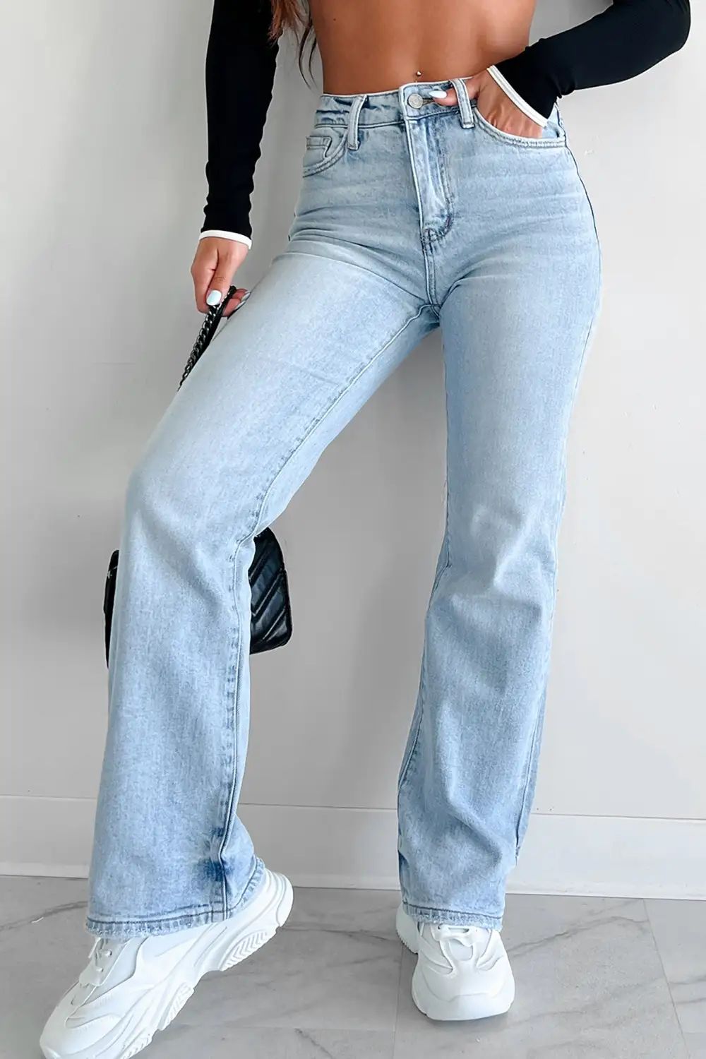 Essex High Rise 90's Flare Vervet Jeans