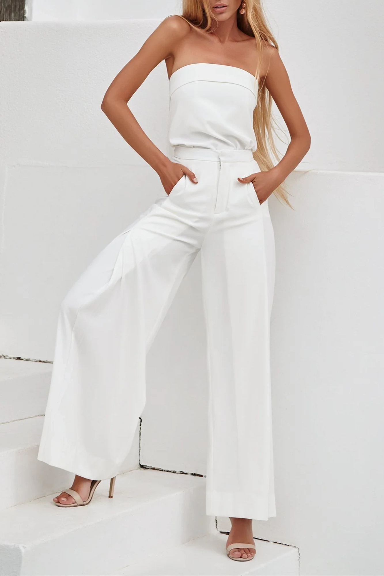 Louvre Pants (White)