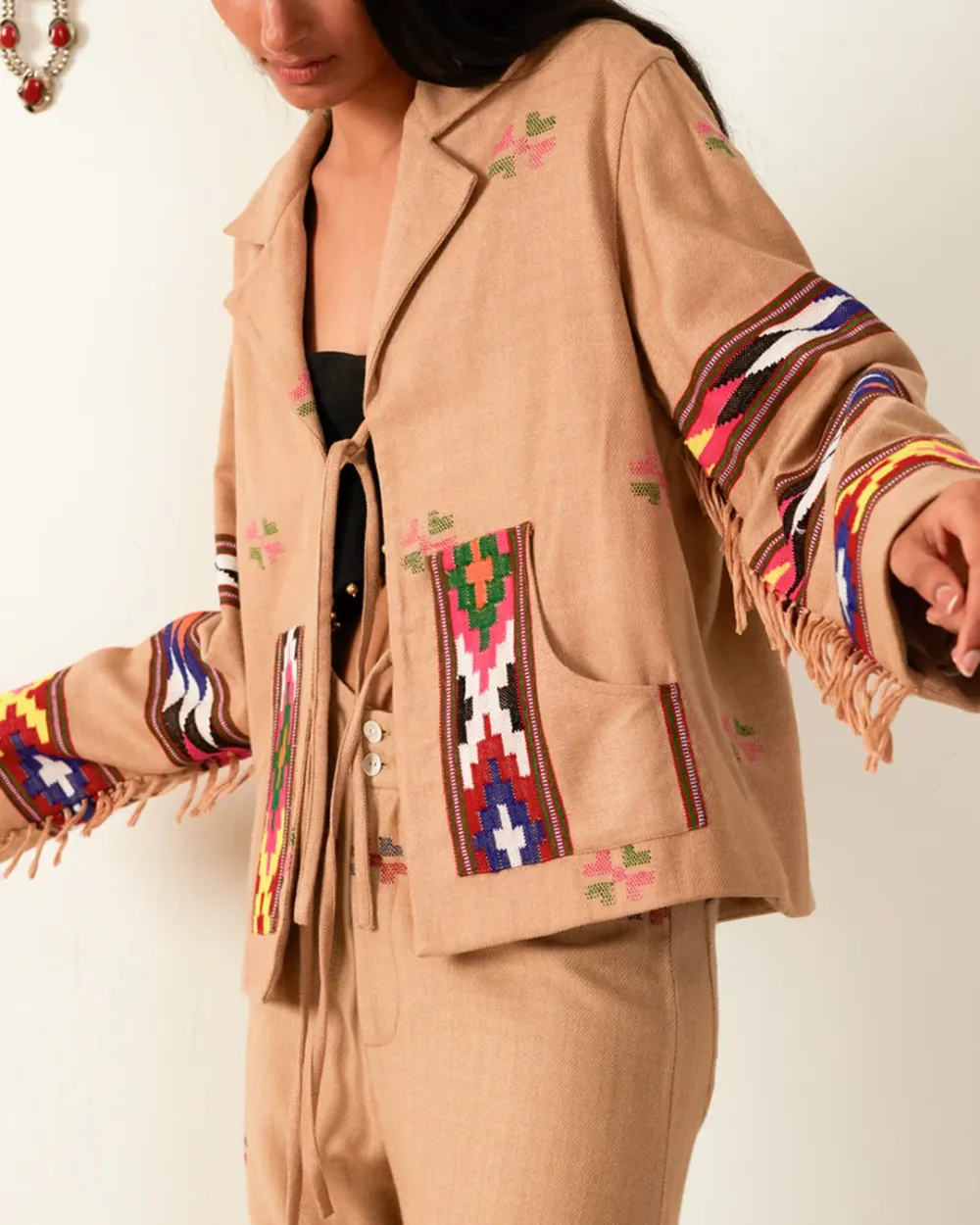 Western Dune Blanket Jacket