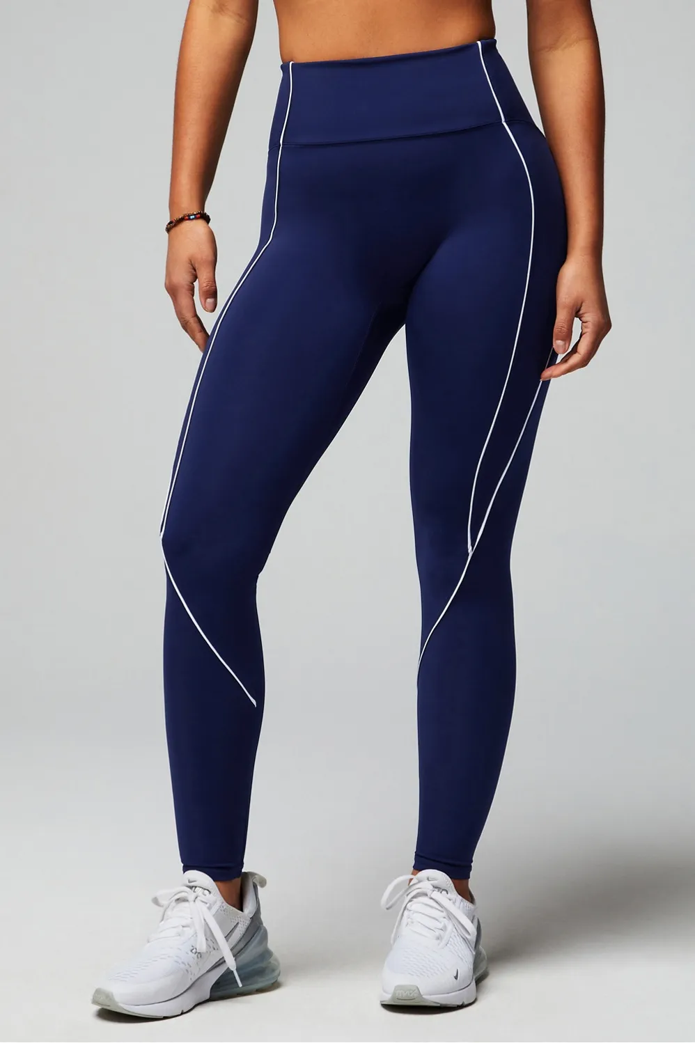 High-Waisted Piped Legging