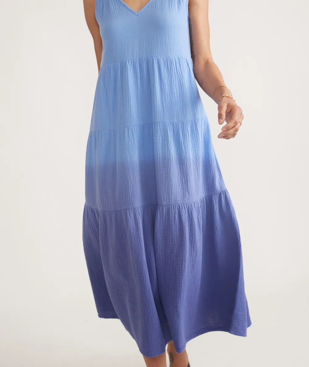 Corinne Double Cloth Maxi Dress