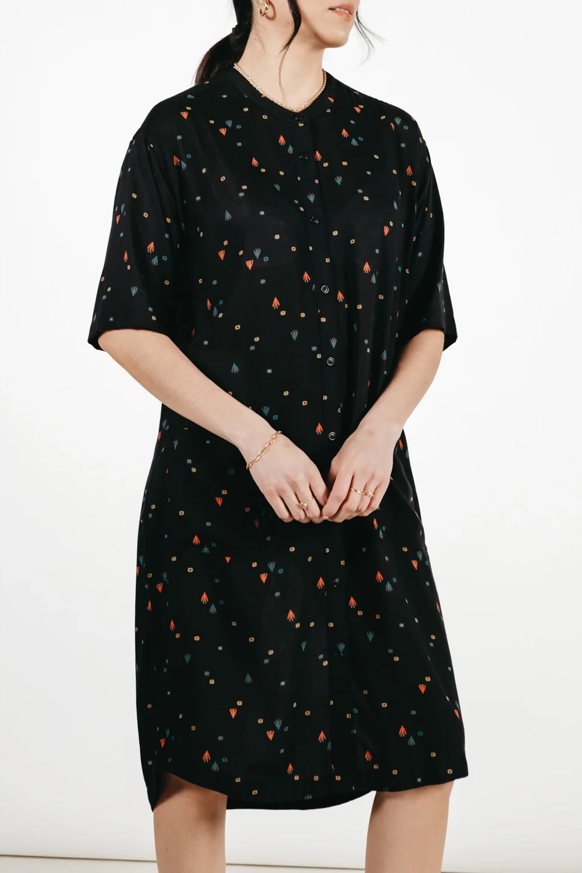 The Signe Crew Neck Dress