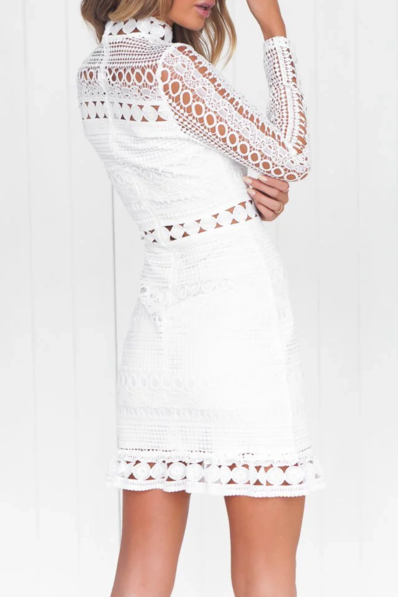 Riverdale Dress (White) - BEST SELLING