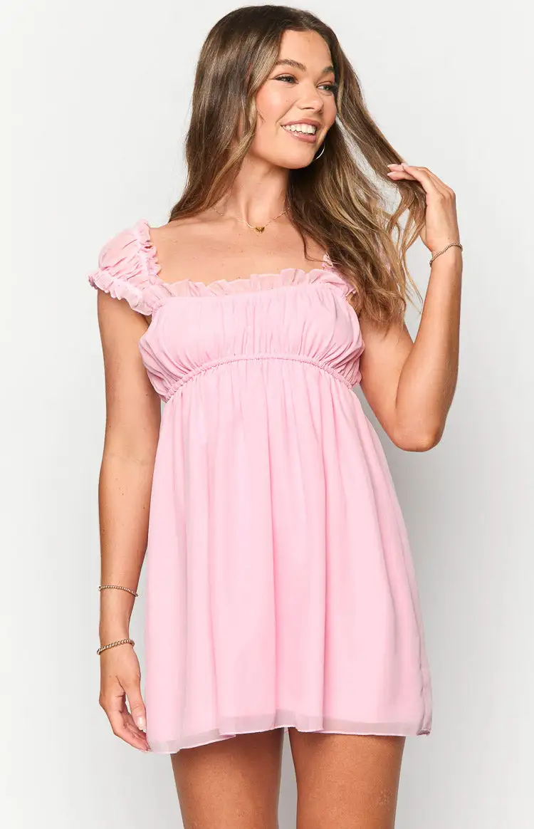 Dasies Pink Mini dress