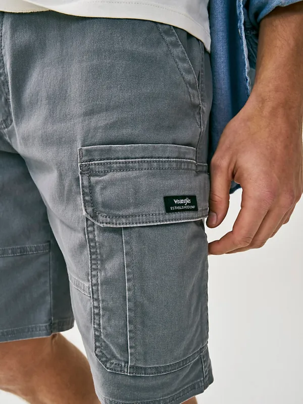 MEN'S FIVE STAR PREMIUM CARGO SHORT IN PEWTER