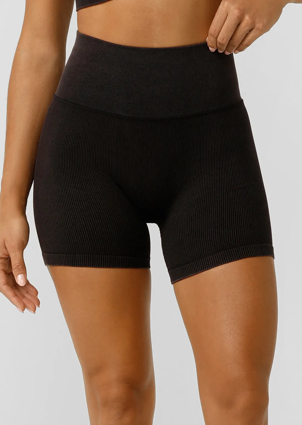 It Girl Wide Ribbed Seamless 12cm Bike Short