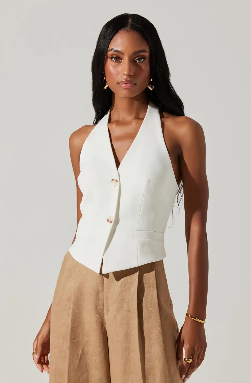 Tatum Halter Neck Vest