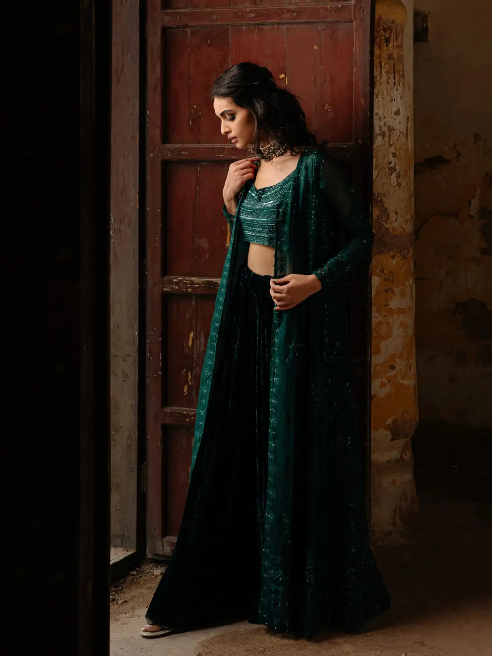 KALIDAR W/ CHOLI & CULOTTES