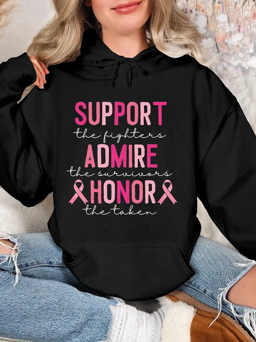 SUPPORT ADMIRE HONOR Hoodie