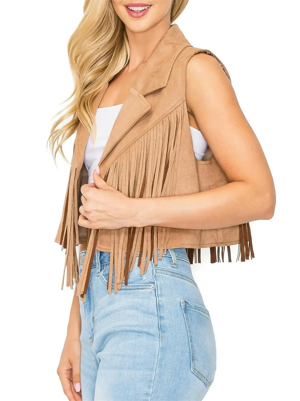 Old West Fringe Vest