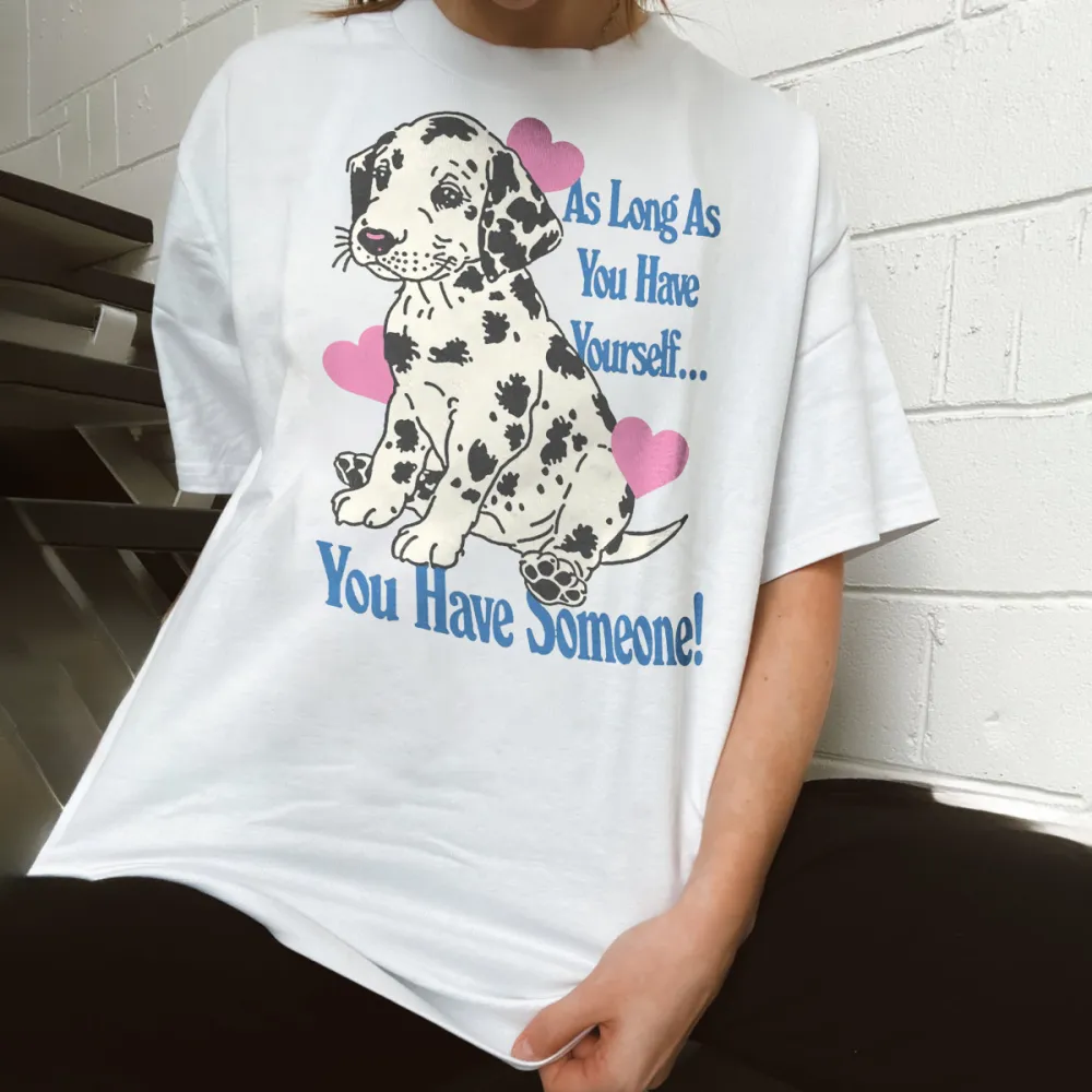 As long as you hare youself you have someone! Women's T-shirt