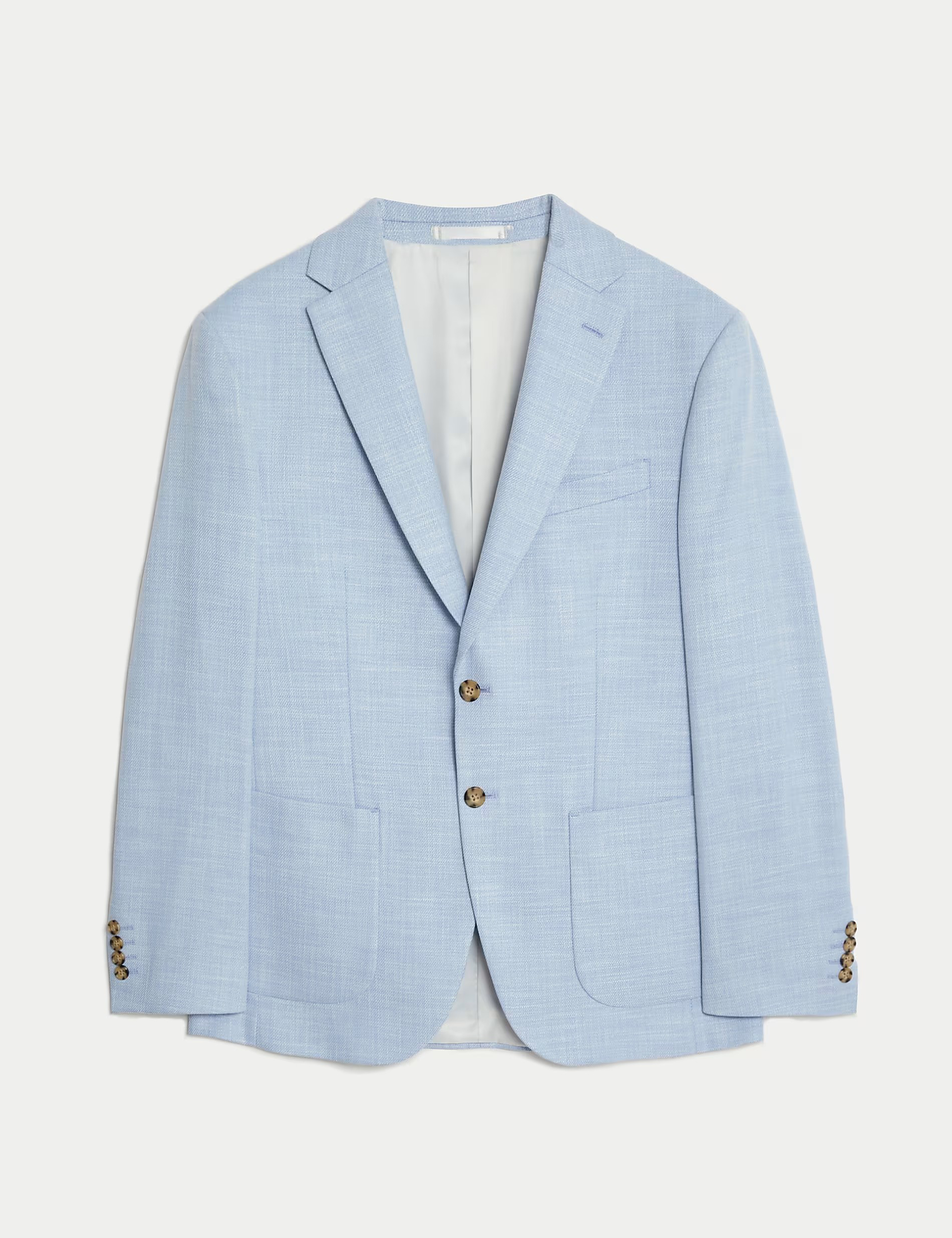 Textured Stretch Blazer