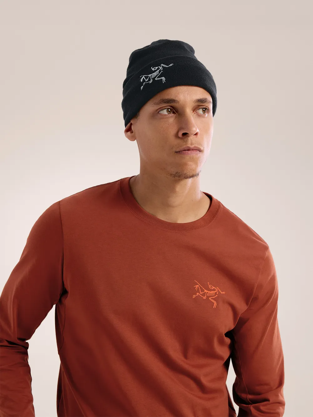 Embroidered Bird Toque