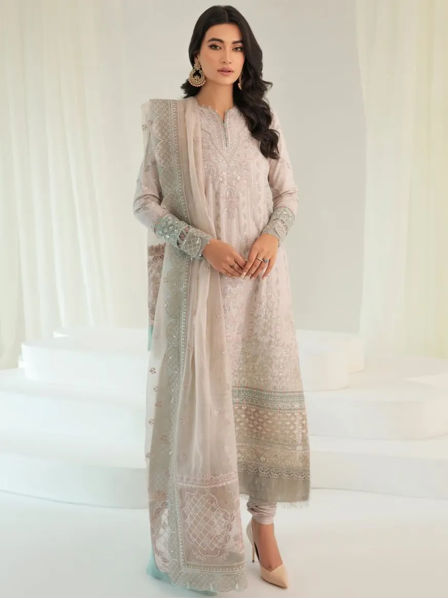 Embroidered Raw Silk Sets