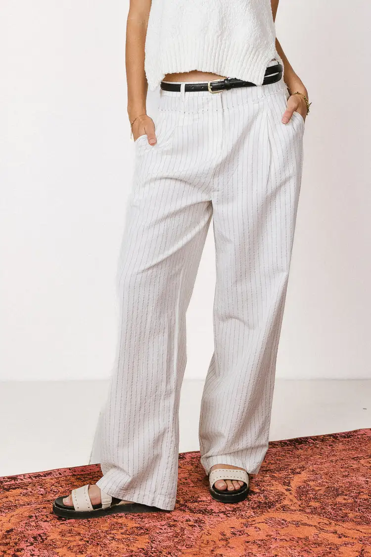 REED WIDE LEG PANTS