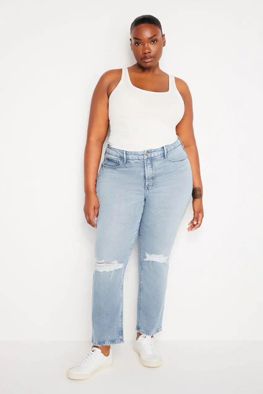 SOFT-TECH GOOD LEGS STRAIGHT JEANS