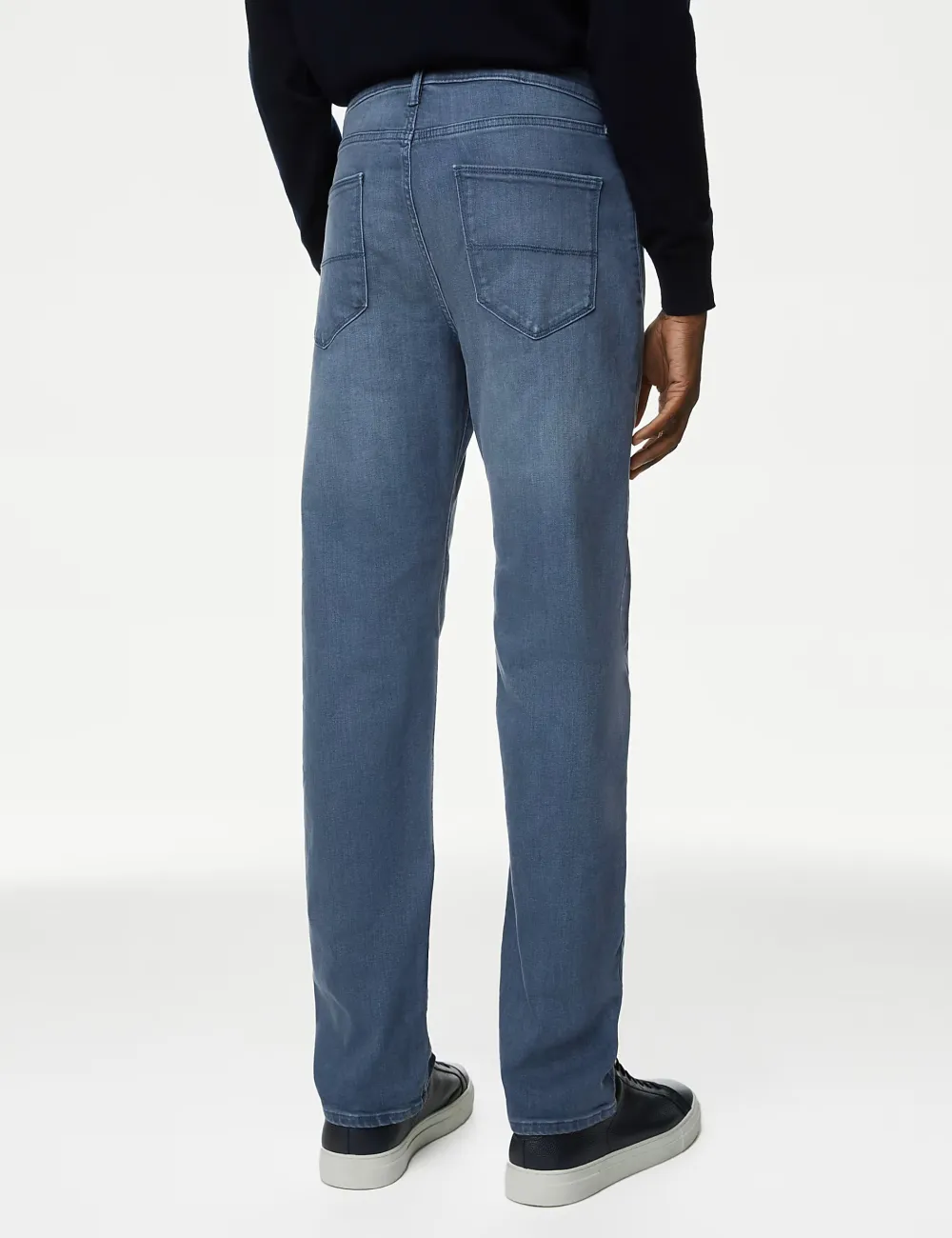 Straight Fit Stretch Jeans