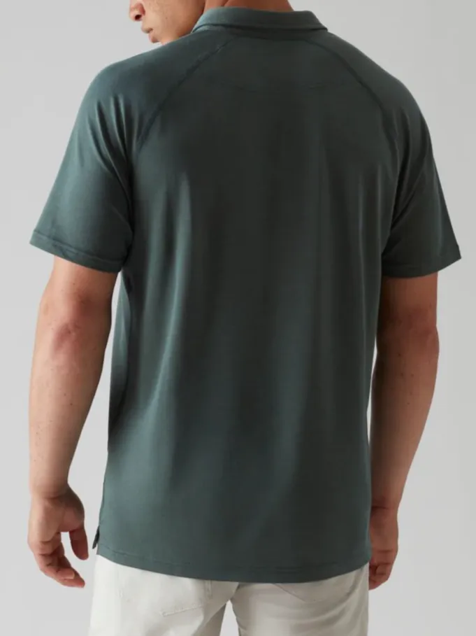 Regular-Fit Quick-Dry Polo Shirt