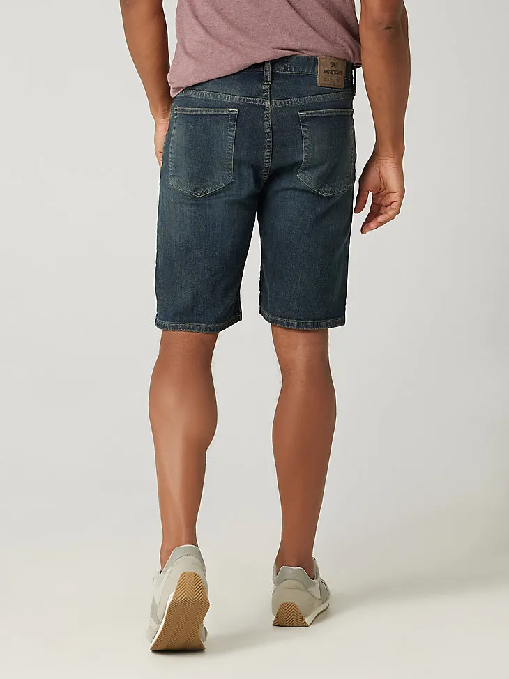 MEN'S WRANGLER AUTHENTICS® RELAXED JEAN SHORT IN MARITIME