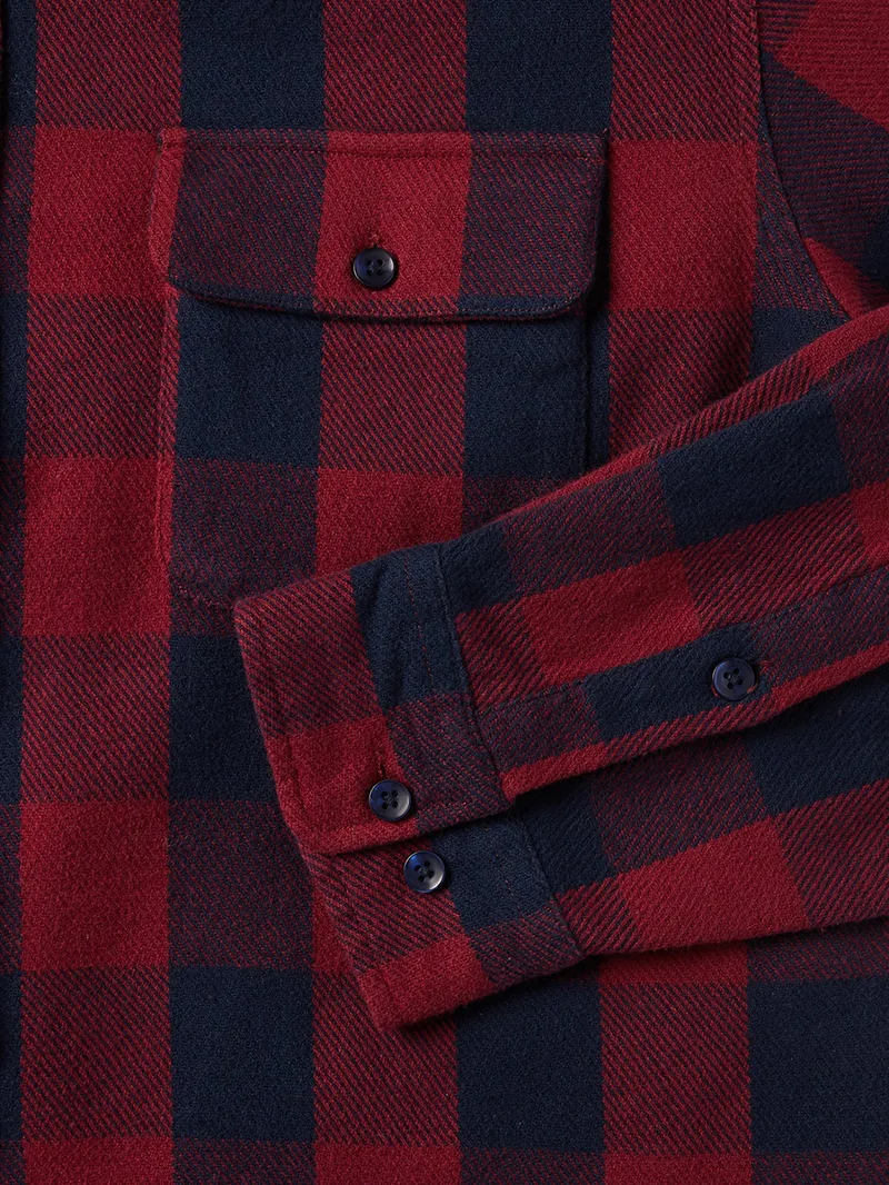 Men's Buffalo Check Twill Shirt