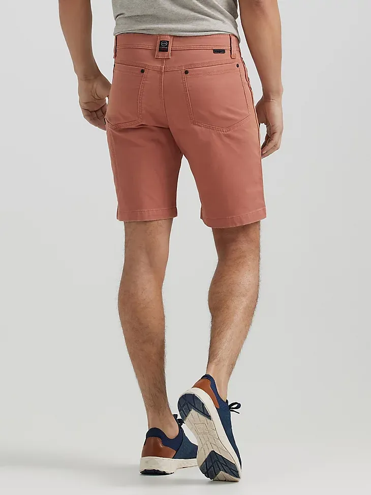 ATG BY WRANGLER™ MEN'S REINFORCED UTILITY SHORT IN COPPER BROWN