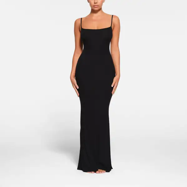 PETITE LONG SLIP DRESS