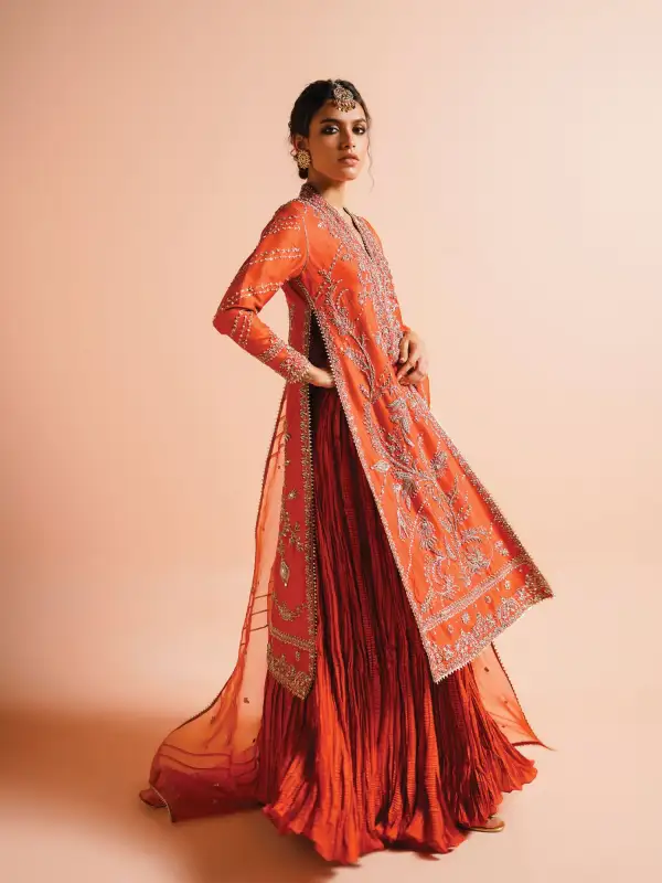 ANAM KURTA W/ DUPATTA & LEHENGA