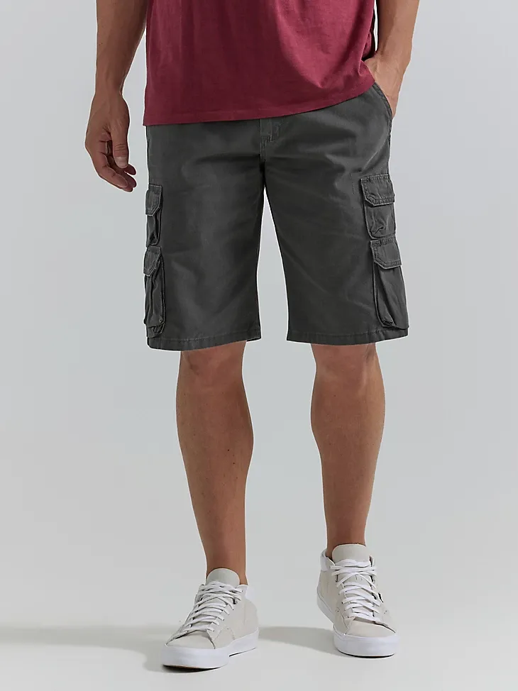 MEN'S WRANGLER AUTHENTICS® CARGO SHORT IN CAMEL