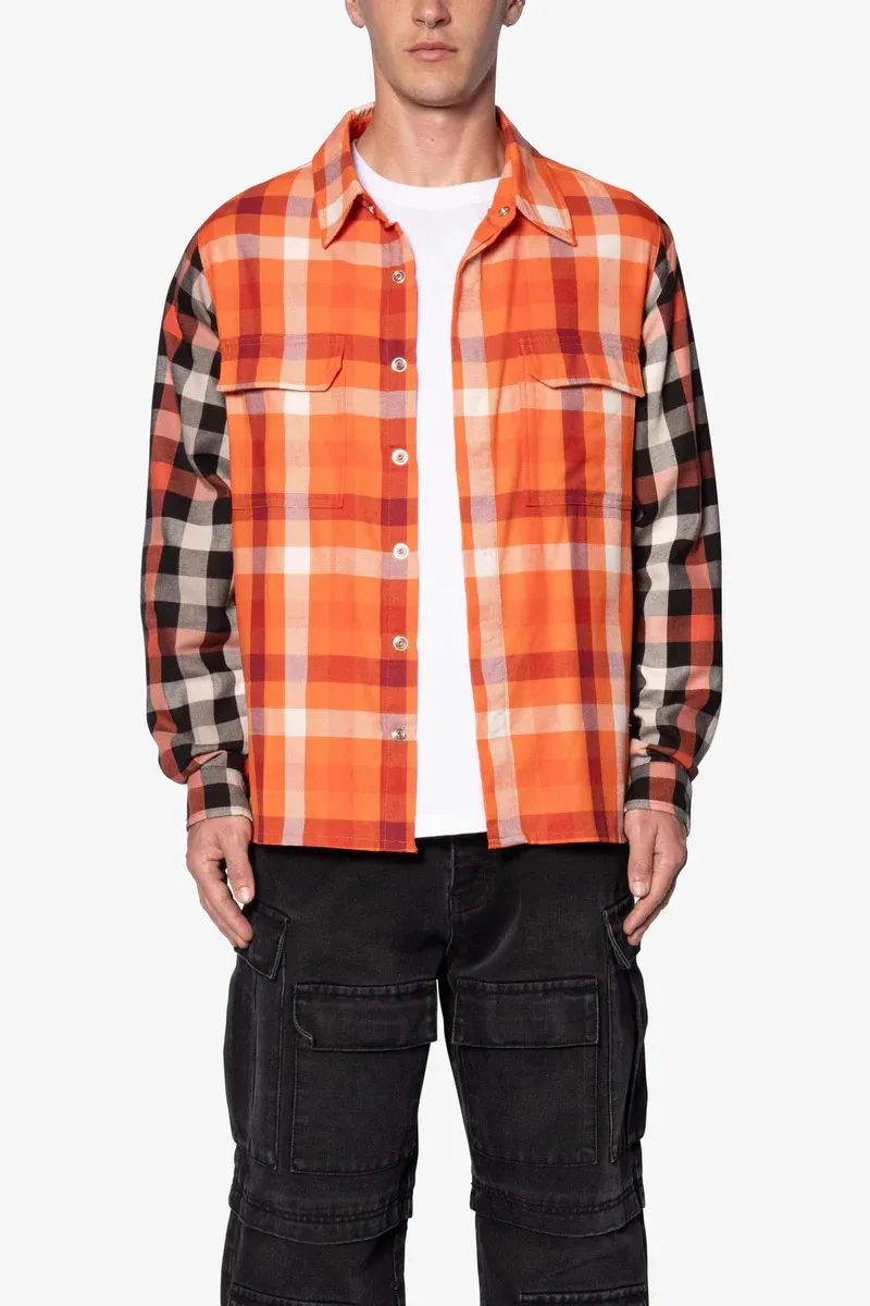 CHECKED SNAP FRONT SHIRT