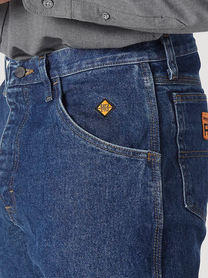 WRANGLER® RIGGS WORKWEAR® FR FLAME RESISTANT RELAXED FIT JEAN IN FLAME RESISTANT