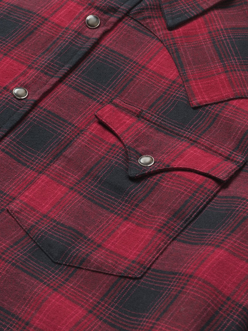 Brushed Twill Plaid Shirt