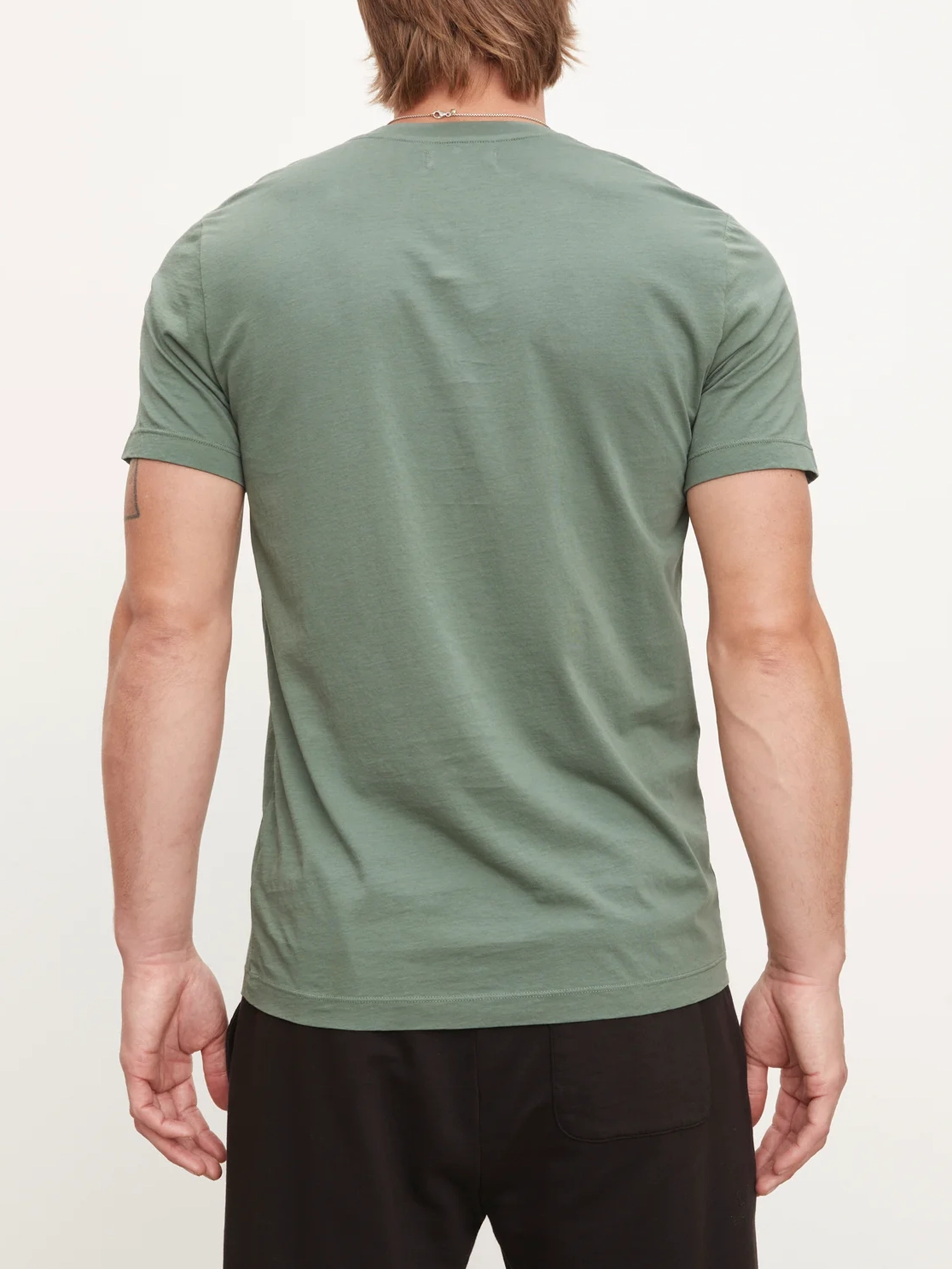 Men'S Fashion Cotton V-Neck T-Shirt